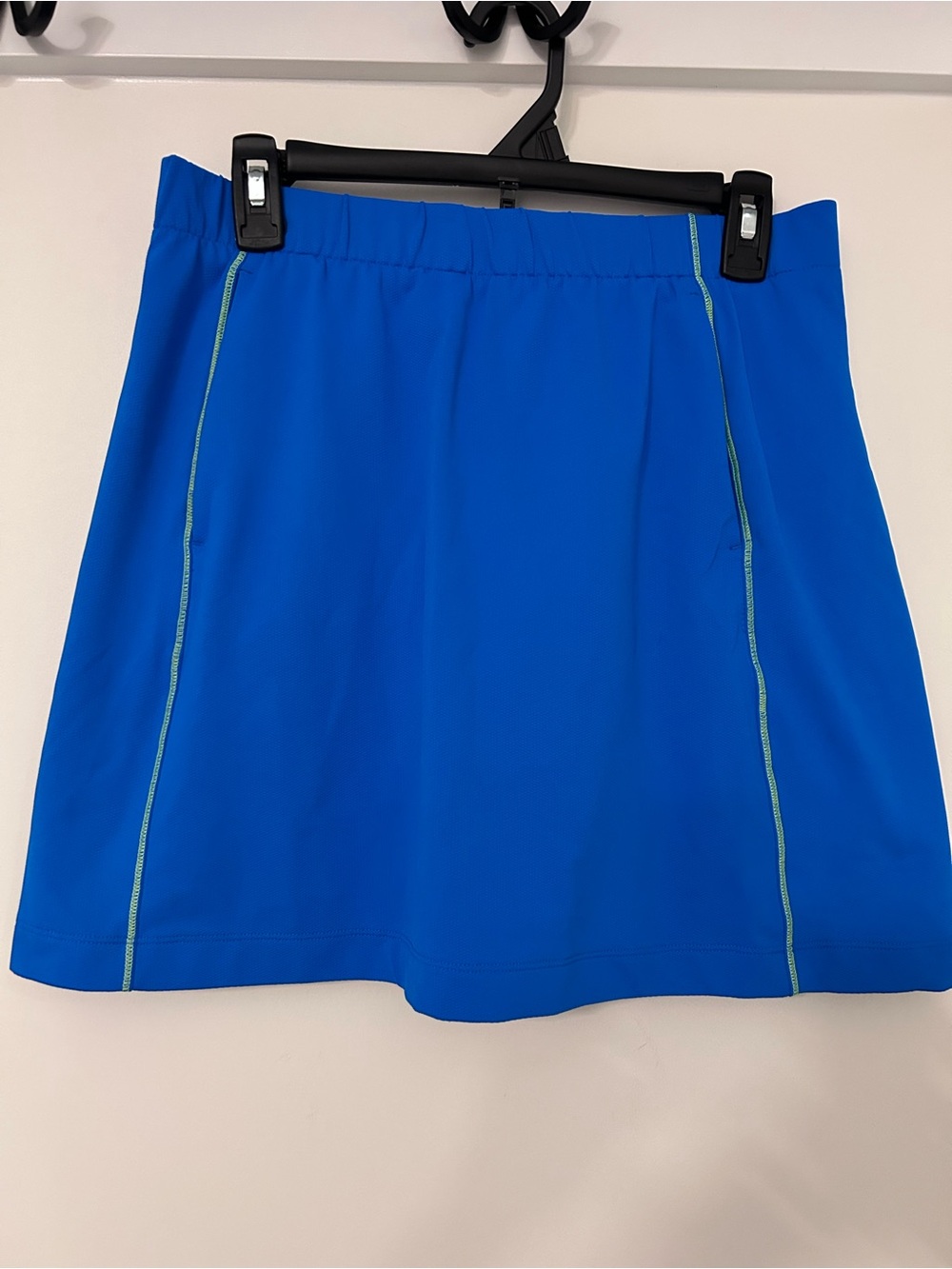 Nike Dry Fit Bright Blue Athletic Golf Tennis Skort with Contrast Piping M